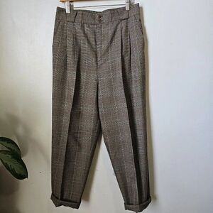 EUC LIKE NEW FUNDAMENTAL THINGS PETITES VINTAGE STYLE PLEATED TROUSERS SIZE 14P